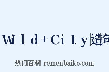 Wild+City造句是什么意思的图片